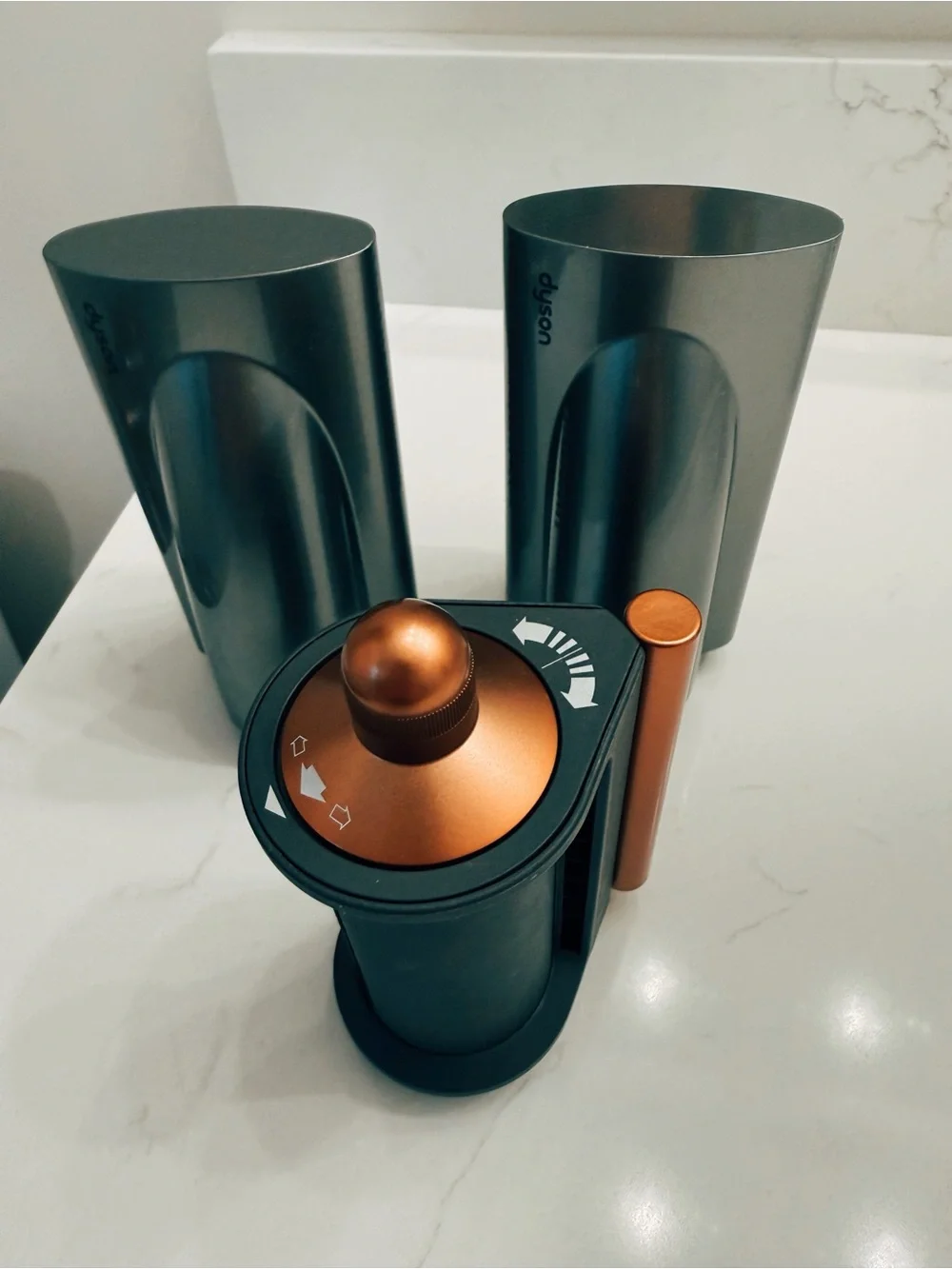 Dyson Airwrap Complete Long Multi-Styler Nickel/Copper + Large Round Brush